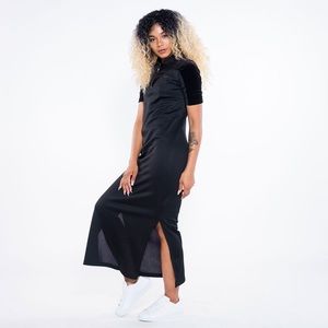 velvet adidas dress